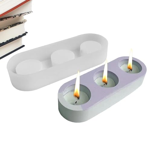 Kerzentöpfe Formen, Kerzenhalter Formen, Silikon-Betonformen für Kerzenhalter, einzigartige Epoxidharz Formen für Kerzenhalter, Kerzenhalter, Kerzenhalter, Kerzenhalter, Handwerk von Celuicion