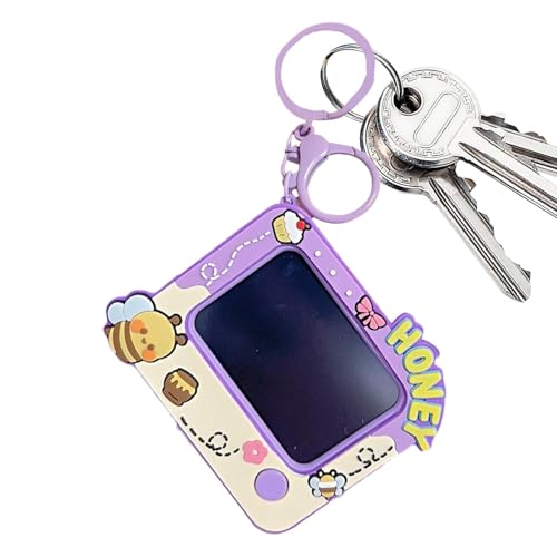 Kleine Kritzeltafel, Zeichenbrett Schlüsselanhänger, Cartoon Biene Schreibtablett, kleine Ornamente, Rucksack Schlüsselanhänger Clip Doodle Zeichenbretter, Ornamente sus von Celuicion