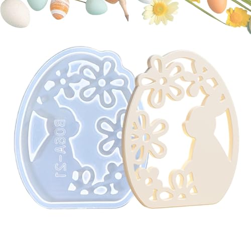 Ostern Harz Formen | Ostern Silikonformen | Ei Form Hohlkaninchen Beton Form | Gießende Epoxidharz Form für Innendekoration Ostern Ornament von Celuicion