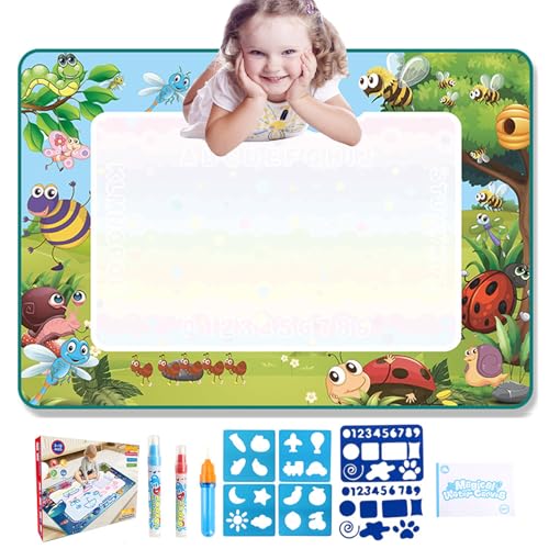 Aqua Infinity Canvas Toy, Aqua Infinity Canvas Mat, Water Doodle Mat, Aqua Infinity Canvas for Kids, Aqua Magic Drawing Board (Forest,M(31.5 x 23.6 inch/80 * 60 cm)) von Cemssitu