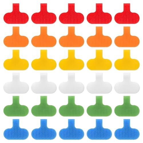 30 PCS Kabelbeschriftungen Kabelmarkierungen zum Beschriften Von Kabeln Zur Kabelführung und Identifikation von Cenei
