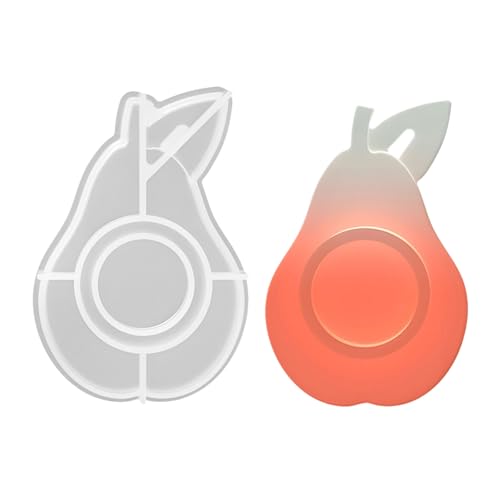 3D Fruchtform Silikon Kerzenschimmelformen Für Epoxidharz Kerzenhalter Home Dekoration Zement Gips Silikonformen von Cenifin