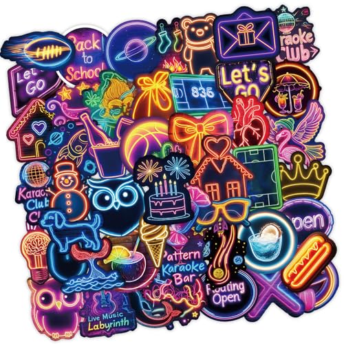 50 Blätter Lustige Aufkleber Graffiti Aufkleber Sammelalbum Retro Gepäck Dekorative Graffiti Lustige Belohnung Scrapbook von Cenifin