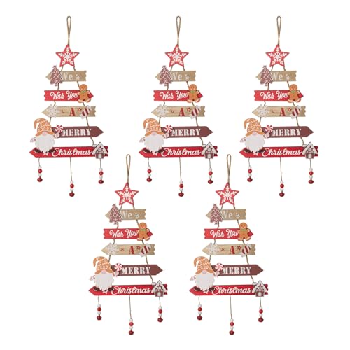 5pcs Holiday Charme Holz Ornament Bastel Set 5pcs Holiday Charme Holz Ornament Bastel Set von Cenifin