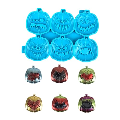6 Formen Halloween Anhänger Silikonform Geeignet Für Epoxidharz BRÜFUNG 6 Formen Halloween Anhänger Silikonform Geeignet Für Epoxidharz BRÜFUNG von Cenifin