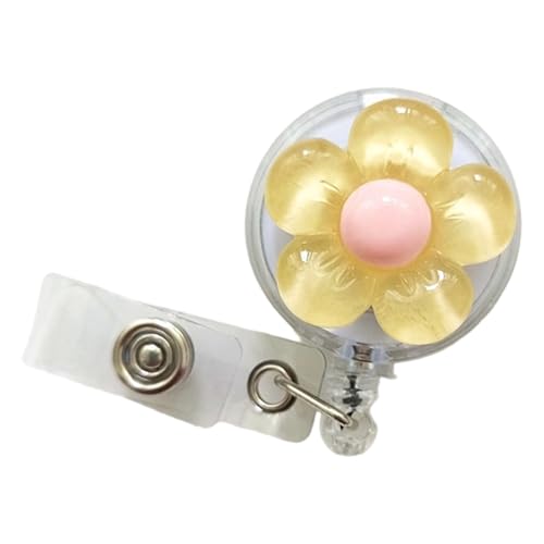 Blumenabzeichenhalter Renner Abzeichenhalter Rotieren Bauch von Cenifin