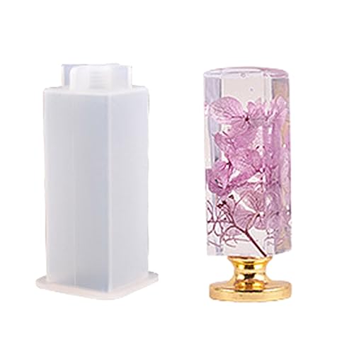 Kristallgriff Silikonform Für Harzgusswachs Stempelstempel Wachs Stempel Silikonform Making Versorgung Epoxidharzgussgussformblüten Blumen von Cenifin