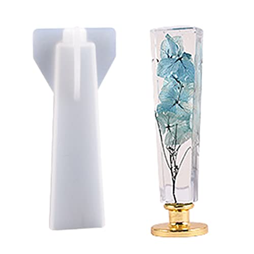 Kristallgriff Silikonform Für Harzgusswachs Stempelstempel Wachs Stempel Silikonform Making Versorgung Epoxidharzgussgussformblüten Blumen von Cenifin