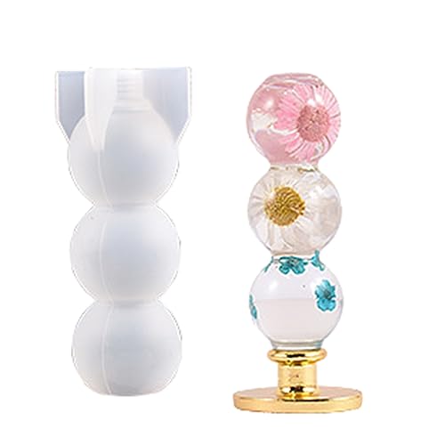 Kristallgriff Silikonform Für Harzgusswachs Stempelstempel Wachs Stempel Silikonform Making Versorgung Epoxidharzgussgussformblüten Blumen von Cenifin