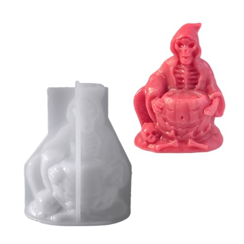 Silikonformen Ornament Form Schädelform Kerze Halloween Making Supply Textur Halloween Silikon Silikonformen Ornament Form Schädelform Kerze Halloween Making Supply Textur Halloween Silikon von Cenifin