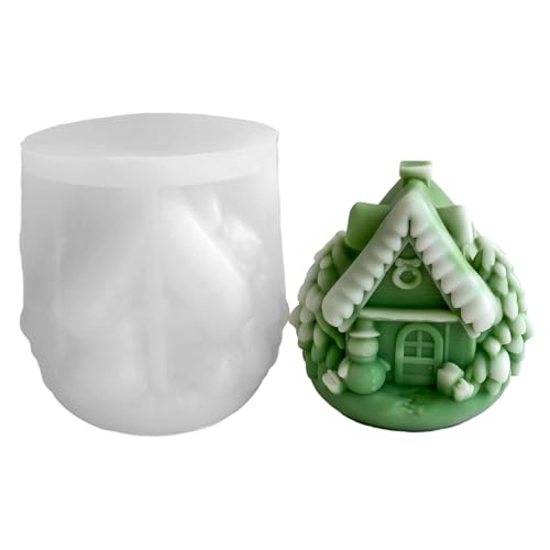 Silikonformen Weihnachtshäuser Kerzenformen Epoxidharz Handwerk Handgefertigte Gusspflaster Weihnachtshaus Kerze Silikon Ornament Epoxidharz Silikonformen Weihnachtshäuser Kerzenformen Epoxidharz Handwerk Handgefertigte Gusspflaster Weihnachtshaus Kerze Silikon Ornament Epoxidharz von Cenifin