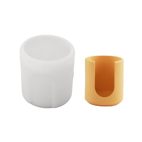 Zylinder Silikonformen Für Epoxidharz Home Dekoration Silikone Kerzenhalter Formen Für Teelichthalter Ständer Home Aromatherapie Diffusor von Cenifin