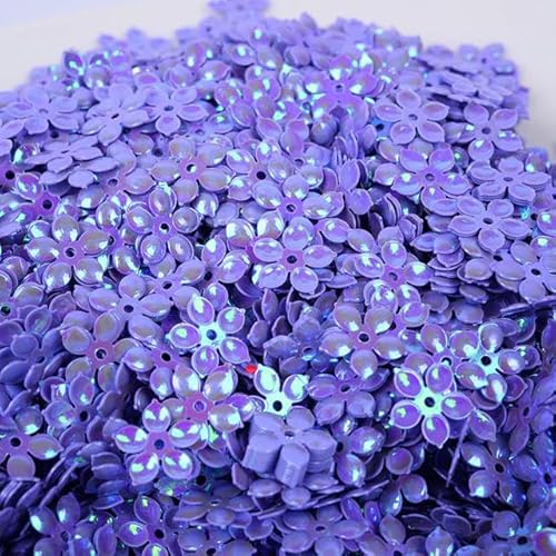 10 g/Lot lose Blumen-Pailletten für Bastelarbeiten, Herstellung von Pailletten, DIY, Nähen, Hochzeit, Damenbekleidung, Zubehör, Glitzer-Pailletten, Basteln, 9 mm, Lila 10 g/Lot lose Blumen-Pailletten für Bastelarbeiten, Herstellung von Pailletten, DIY, Nähen, Hochzeit, Damenbekleidung, Zubehör, Glitzer-Pailletten, Basteln, 9 mm, Lila von Cenoe