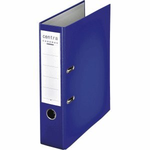 Centra Ordner Chromos A4 80mm PP-kaschiert blau von Centra