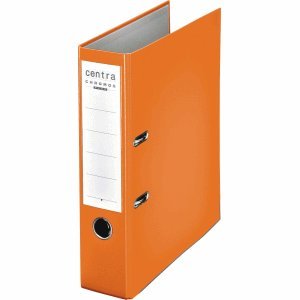 Centra Ordner Chromos A4 80mm PP-kaschiert orange von Centra