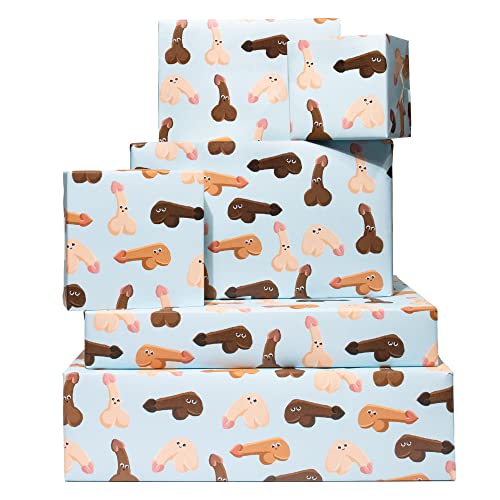 Geschenkpapier für Junggesellinnenabschiede, lustiges Geschenkpapier für Männer und Frauen, 6 Bögen unhöfliches Geschenkpapier für Freunde, für Männer und Frauen, Gay-Valentinstag oder Jahrestag, Geschenkpapier für Junggesellinnenabschiede, lustiges Geschenkpapier für Männer und Frauen, 6 Bögen unhöfliches Geschenkpapier für Freunde, für Männer und Frauen, Gay-Valentinstag oder Jahrestag, von Central 23