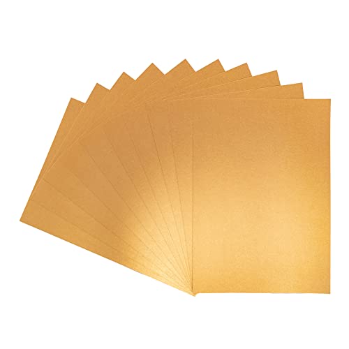 Centura Metallic Einfarbige Kupfer 10 Bogenpacken-Copper, Cardstock, 34.4 x 22.5 x 0.5 cm von Crafter's Companion