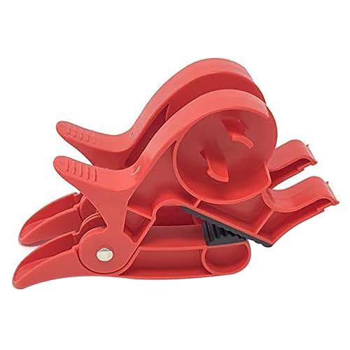 2 Clips für Geschenkpapierhalter, Papierschneider für den Schreibtisch, Werkzeug zum Verpacken von Geschenken, Geschenkpapierklammern mit integriertem Bandspender von Ceolup