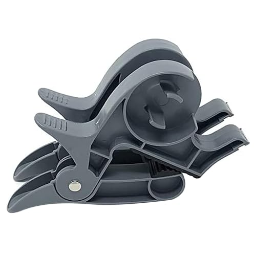 2 Clips für Geschenkpapierhalter, Papierschneider für den Schreibtisch, Werkzeug zum Verpacken von Geschenken, Geschenkpapierklammern mit integriertem Bandspender von Ceolup