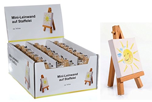 Cepewa 14 Stück Mini Leinwand auf Keilrahmen aus Holz Aktivhandel Cepewa 14 Stück Mini Leinwand auf Keilrahmen aus Holz Aktivhandel von Cepewa
