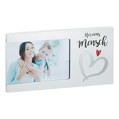 Cepewa 1x Bilderrahmen Herzensmensch Holz 25x13cm weiß Fotorahmen Fotoaufsteller Bildhalter Liebe Cepewa 1x Bilderrahmen Herzensmensch Holz 25x13cm weiß Fotorahmen Fotoaufsteller Bildhalter Liebe von Cepewa