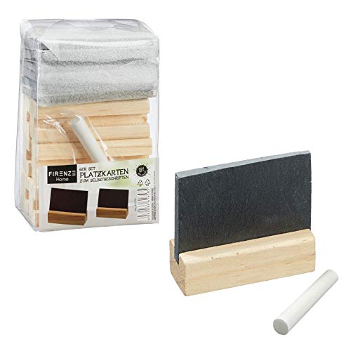 Cepewa 43772 Platzkarten Schiefer, 6-teilig (1 Set) von Cepewa