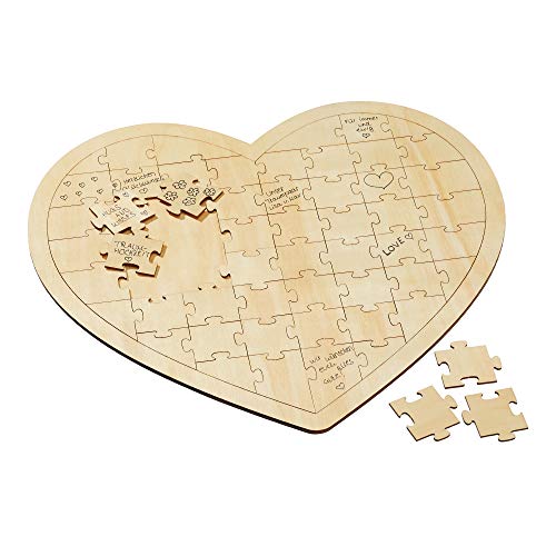 Cepewa Wunschherz Puzzle Holz Hochzeit Gästebuch Party Gästebuch Herz Hochzeit Cepewa Wunschherz Puzzle Holz Hochzeit Gästebuch Party Gästebuch Herz Hochzeit von Cepewa