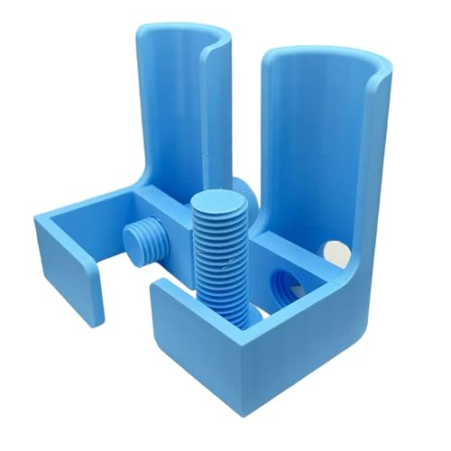 Canvas Stand, Painting Holder, Artwork Clip, Adjustable Angle Design, Compact Rhinestone Cloth Support, Studio Workshop Classroom Use, 3.93 Inches, Blue White Color, 1 Piece von Ceprznvey