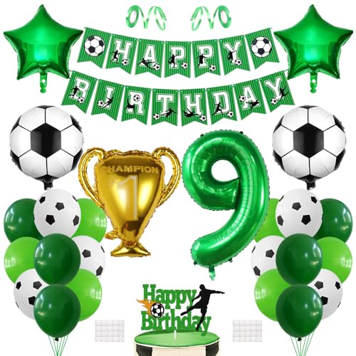 Luftballon 9. Fußball Geburtstagsdeko 9 Jahre Junge Geburtstag 9 Deko Fussball Folienballon Happy Birthday Girlande Zahl 9 Ballons Football Kuchendeko Grün Luftballon 9. Geburtstag Party Dekoration Luftballon 9. Fußball Geburtstagsdeko 9 Jahre Junge Geburtstag 9 Deko Fussball Folienballon Happy Birthday Girlande Zahl 9 Ballons Football Kuchendeko Grün Luftballon 9. Geburtstag Party Dekoration von Ceqiny