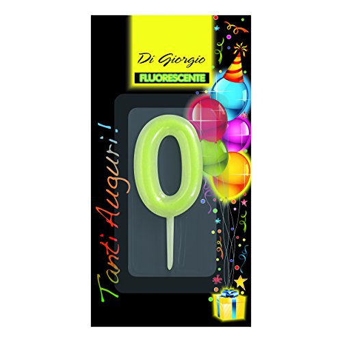 Cereria di Giorgio 5426 60 Kerze-Geburtstag Zahl 0 Neon mit Ständer Cereria di Giorgio 5426 60 Kerze-Geburtstag Zahl 0 Neon mit Ständer von Cereria di Giorgio