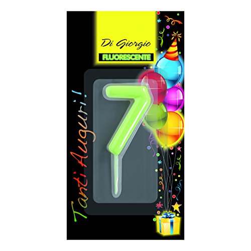 Cereria di Giorgio 5426 67 Kerze-Geburtstag Zahl 7 Neon mit Ständer Cereria di Giorgio 5426 67 Kerze-Geburtstag Zahl 7 Neon mit Ständer von Cereria di Giorgio