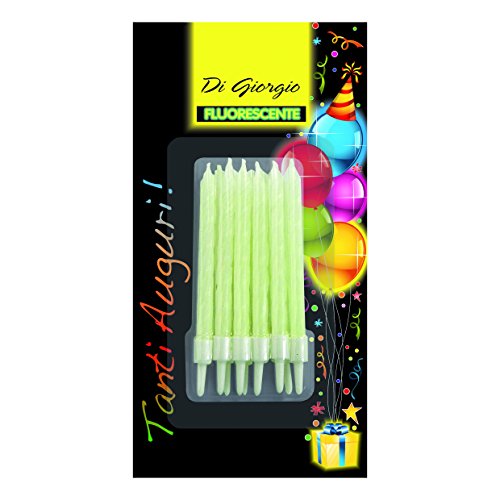 Cereria di Giorgio 5428 Teelichter von Geburtstag Spiralkabel Fluoreszierend mit Ständer Cereria di Giorgio 5428 Teelichter von Geburtstag Spiralkabel Fluoreszierend mit Ständer von Cereria di Giorgio