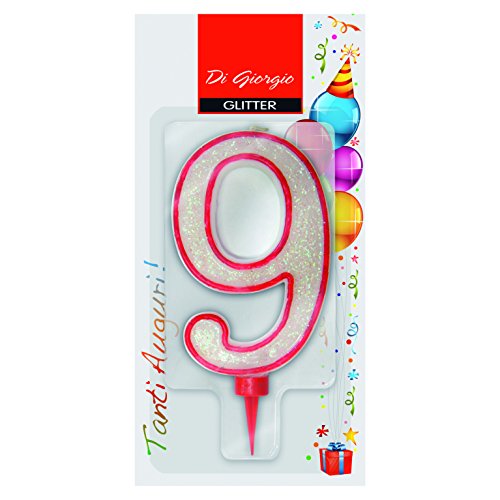 Cereria di Giorgio 58170 _ 69 Kerze-Geburtstag Riesen mit Glitter Anzahl 9 Cereria di Giorgio 58170 _ 69 Kerze-Geburtstag Riesen mit Glitter Anzahl 9 von Cereria di Giorgio