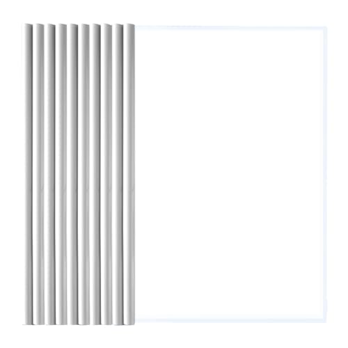A4 Sliding Bar Binder,Kunststoff A4 Sliding Bar Binder,Ordnerschieber,A4 Kunststoff Bericht Abdeckungen,Klemmschienen A4,Schiebebinder A4,Sliding Bar Bindern,Klar A4 Sliding Bar Binder,10 Stück von Cerioll