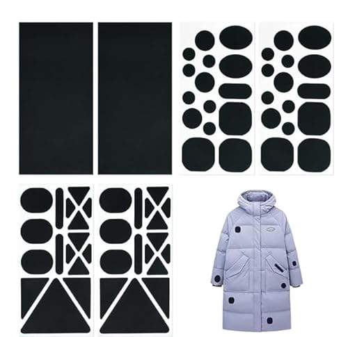 Daunenjacken-Flicken aus Nylon,6 Blatt Reparatur Patches,Nylon Reparatur Flicken,Daunenjacke Reparaturflicke,Aufnäher Zum Aufbügeln,Daunenjacken Reparatur Aufkleber Daunenjacken-Flicken aus Nylon,6 Blatt Reparatur Patches,Nylon Reparatur Flicken,Daunenjacke Reparaturflicke,Aufnäher Zum Aufbügeln,Daunenjacken Reparatur Aufkleber von Cerioll