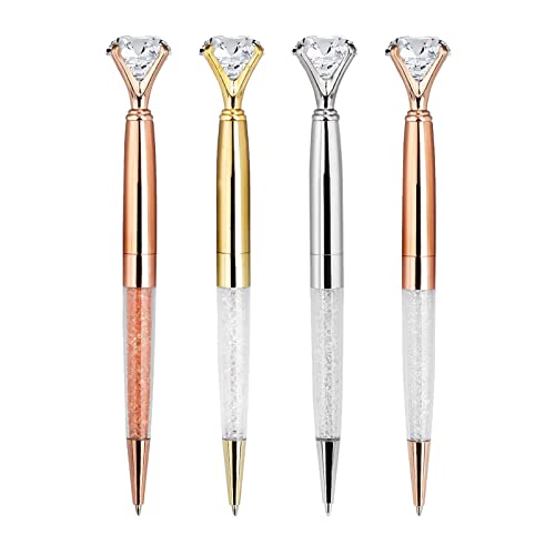 Kristall Diamant Stift, Kugelschreiber Diamond, 4 Stücke Diamant Stift, Diamanten Kugelschreiber, Kristall Kugelschreiber Mit Diamant, Kristall Diamant Kugelschreiber, Kristall Kugelschreiber von Cerioll