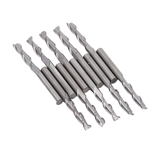10 Packend, 1/8 -Zoll -Schaft -CNC -Bit -End, Spiralaufguss -Mahl -Cutter -Werkzeugset, Hochgeschwindigkeitsstahl, für die Verarbeitung von CNC -Komponenten, Passenditionen und 10 Packend, 1/8 -Zoll -Schaft -CNC -Bit -End, Spiralaufguss -Mahl -Cutter -Werkzeugset, Hochgeschwindigkeitsstahl, für die Verarbeitung von CNC -Komponenten, Passenditionen und von Cerlyiont