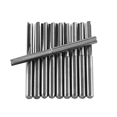 10 Stcs 1/8 Zoll Shank Long gerader Router -Bits, CNC -Mahlen -Schneidet -Werkzeug, 2 Flöte gerade Schlitzmahlen aus dem Holzwerk, 38 mm Länge für Holzbearbeitung 10 Stcs 1/8 Zoll Shank Long gerader Router -Bits, CNC -Mahlen -Schneidet -Werkzeug, 2 Flöte gerade Schlitzmahlen aus dem Holzwerk, 38 mm Länge für Holzbearbeitung von Cerlyiont
