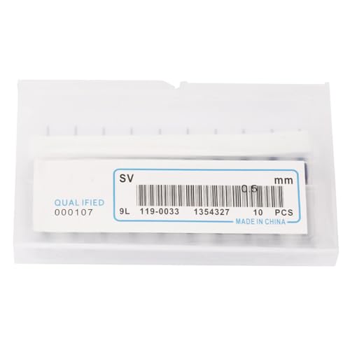 10 Stcs Kegelfräsenschneider, Mahlschneider kernte eine Schachtel, Wolfram -Carbid -Blau -beschichtete Endmühle für die PCB -Gravurmaschine (0.5mm) von Cerlyiont