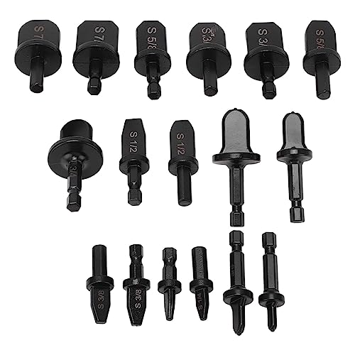 17 PCs HLK -Reparaturkit, Swaging -Werkzeuge des Klimaanlagenrohrschlauches, manuelles Rohr -Swage -Werkzeug, 1/4in, 3/8 Zoll, 1/2in, 5/8in, 3/4in, 7/8in, für 1/4in bis 7/8in 17 PCs HLK -Reparaturkit, Swaging -Werkzeuge des Klimaanlagenrohrschlauches, manuelles Rohr -Swage -Werkzeug, 1/4in, 3/8 Zoll, 1/2in, 5/8in, 3/4in, 7/8in, für 1/4in bis 7/8in von Cerlyiont