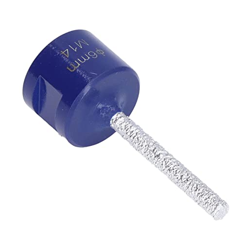 Diamond -Fingerfräsenbit, diamantbeschichtete Fingerbit, Vakuum -Lötschweiß -Fräsenschneider zum Vergrößern vorhandenen Löcher (6 mm) von Cerlyiont