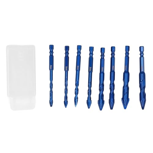 Hohe Härte verdrehter Kopf exzentrisches Bohrer, exzentrische Betonbohrer -Bits, Multifunktionsbohrbitsets für Holzplastik -Keramikfliesen, Glas, 8 Stcs Hohe Härte verdrehter Kopf exzentrisches Bohrer, exzentrische Betonbohrer -Bits, Multifunktionsbohrbitsets für Holzplastik -Keramikfliesen, Glas, 8 Stcs von Cerlyiont