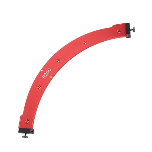 Holzbearbeitung rundes Eckradius -Vorlage Set, Aluminiumlegierung Radius -Jig -Router -Schablone für Holz, Trimmer Schalkenwerkzeug Holzbearbeitung rundes Eckradius -Vorlage Set, Aluminiumlegierung Radius -Jig -Router -Schablone für Holz, Trimmer Schalkenwerkzeug von Cerlyiont
