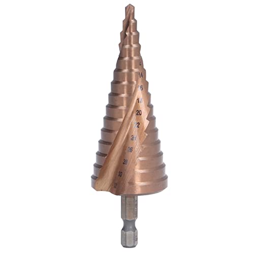M35 -Stiefmaschinenbohrer, HSS Spiral Groove Stiefmaschinenbohrer, Pagode Stiefmaschinenbohrbitreamer, doppelte Schneidblätter, Passform für Edelstahl, Metall, Aluminium, Holz, M35 -Stiefmaschinenbohrer, HSS Spiral Groove Stiefmaschinenbohrer, Pagode Stiefmaschinenbohrbitreamer, doppelte Schneidblätter, Passform für Edelstahl, Metall, Aluminium, Holz, von Cerlyiont