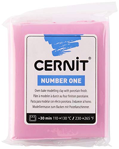 CERNIT Nummer eins Lehm 56g, fuchsie, 7 x 5.5 x 1.5 cm von Cernit