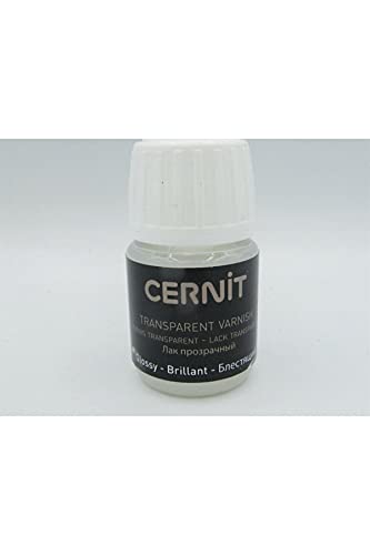 Cernit CE3050030003C - Flakon Lack aus Wasserbasis, sehr widerstandfähig, 30ml, ideal für die Malerei, DIY- und Bastelprojekte, Glänzend Transparent, 1 Stück Cernit CE3050030003C - Flakon Lack aus Wasserbasis, sehr widerstandfähig, 30ml, ideal für die Malerei, DIY- und Bastelprojekte, Glänzend Transparent, 1 Stück von Cernit