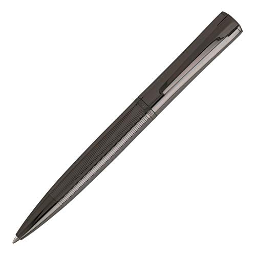 Cerruti 1881 Kugelschreiber Conquest Dunkelchrom mit blauer Mine, NSH4844, Grau von Cerruti