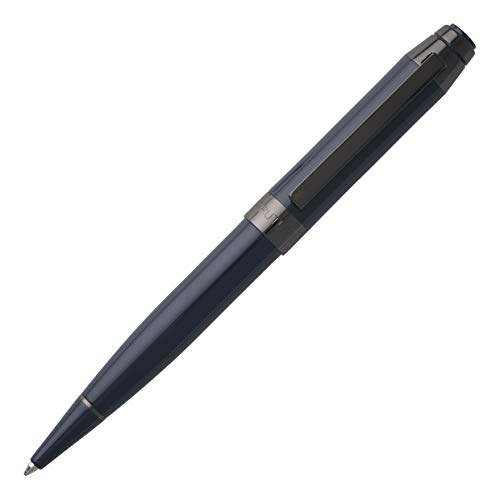 Cerruti Kugelschreiber Heritage Dunkelchrom Blau mit blauer Mine, NST9474N Cerruti Kugelschreiber Heritage Dunkelchrom Blau mit blauer Mine, NST9474N von Cerruti