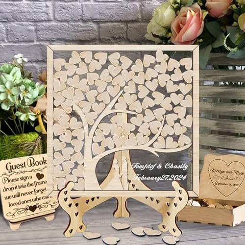 Certykllp Gästebuch für Hochzeit, Baum des Lebens, personalisierbar, Baum des Lebens, Gästebuch, Baum und Herz, alternativ, Hochzeit, Dekoration, Hochzeitsgeschenk Certykllp Gästebuch für Hochzeit, Baum des Lebens, personalisierbar, Baum des Lebens, Gästebuch, Baum und Herz, alternativ, Hochzeit, Dekoration, Hochzeitsgeschenk von Certykllp