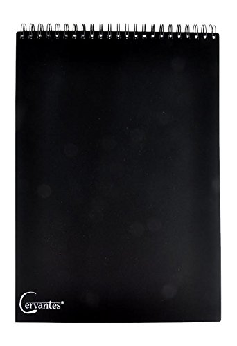 Cervantes – Block Zeichenblock mit Deckel aus Polypropylen, Schwarz A4, 21 x 29.7 cm Schwarz Cervantes – Block Zeichenblock mit Deckel aus Polypropylen, Schwarz A4, 21 x 29.7 cm Schwarz von Cervantes